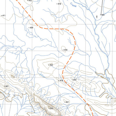 nswtopo 2150-N YAGINOL & BARLEE RANGE digital map