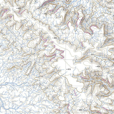 nswtopo 2151-N WONGAJERRA & PEAK EDGAR digital map