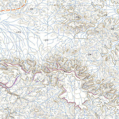 nswtopo 2152-S MOUNT CLEMENT & KOOLINE digital map