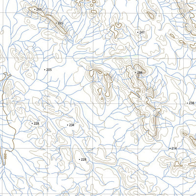 nswtopo 2153-S MOUNT STUART & URANDY digital map