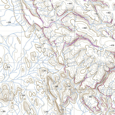 nswtopo 2153-S MOUNT STUART & URANDY digital map
