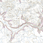 nswtopo 2154-S RED HILL CREEK & MOUNT RICA digital map
