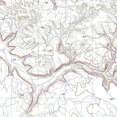 nswtopo 2154-S RED HILL CREEK & MOUNT RICA digital map