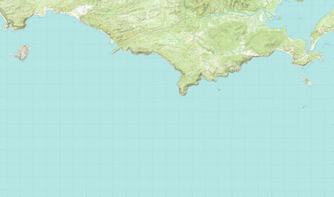 nswtopo 2227-4N SADDLE ISLAND NORTH digital map