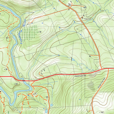 nswtopo 2228-2S MOUNT FRANKLAND SOUTH digital map