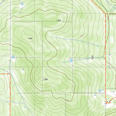 nswtopo 2229-2S QUINDINUP SOUTH digital map
