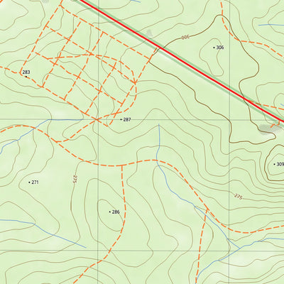 nswtopo 2229-4S TONEBRIDGE SOUTH digital map