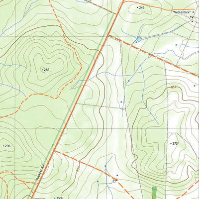 nswtopo 2229-4S TONEBRIDGE SOUTH digital map