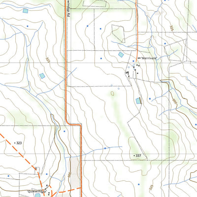 nswtopo 2230-2S QUALEUP SOUTH digital map