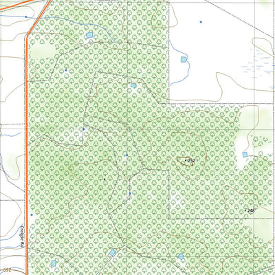 nswtopo 2230-4S BLACKWOOD RIVER SOUTH digital map