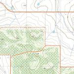 nswtopo 2232-1S DATTENING SOUTH digital map