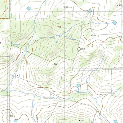 nswtopo 2232-3S DWARDA SOUTH digital map