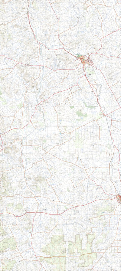 nswtopo 2233-E BEVERLEY & YOURALING digital map