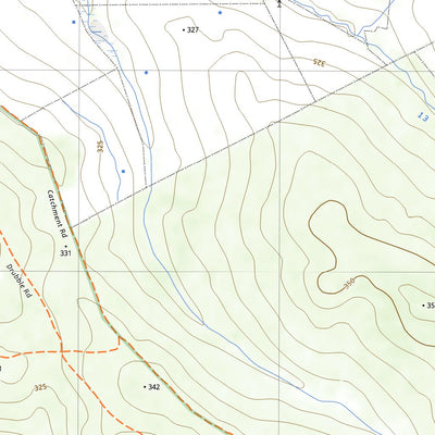 nswtopo 2234-3S MOUNT OBSERVATION SOUTH digital map