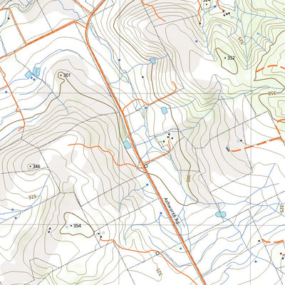 nswtopo 2234-3S MOUNT OBSERVATION SOUTH digital map