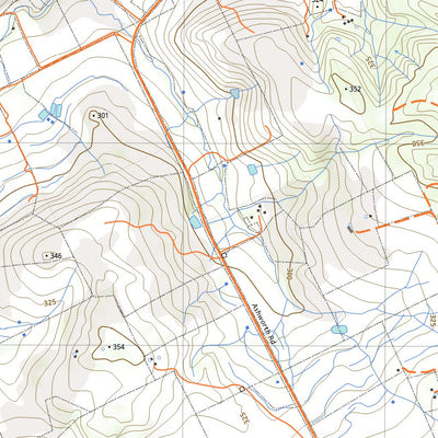 nswtopo 2234-3S MOUNT OBSERVATION SOUTH digital map