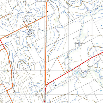 nswtopo 2234-E GRASS VALLEY & YORK digital map