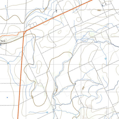 nswtopo 2235-N MORTLOCK RIVER & BOTHERLING digital map