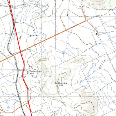 nswtopo 2235-N MORTLOCK RIVER & BOTHERLING digital map