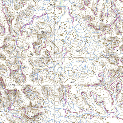 nswtopo 2253-N MITCHELL & SILVER GRASS PEAK digital map