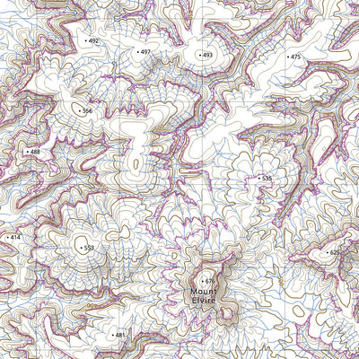 nswtopo 2254-S JIMMAWURRADA & MOUNT ELVIRE digital map