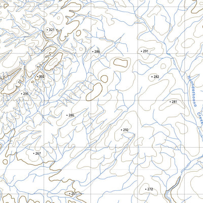 nswtopo 2255-S MINGAR & GOOLBUNG digital map