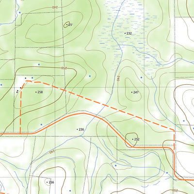 nswtopo 2328-1N KWORNICUP NORTH digital map