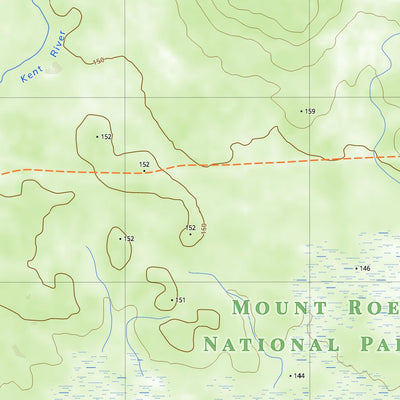 nswtopo 2328-4S ROCKY GULLY SOUTH digital map