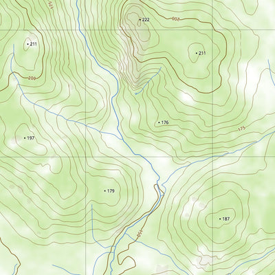 nswtopo 2328-4S ROCKY GULLY SOUTH digital map