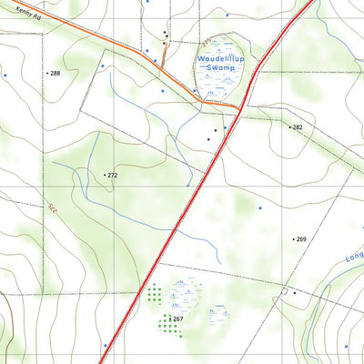 nswtopo 2329-3N CYBELUP NORTH digital map