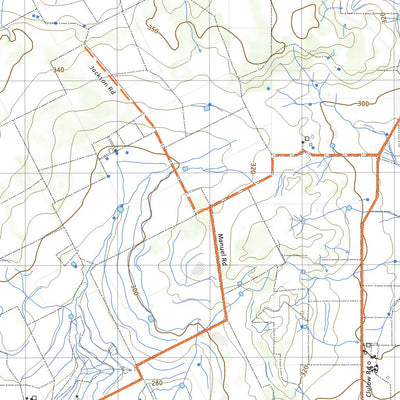 nswtopo 2333-N QUAJABIN & QUAIRADING digital map