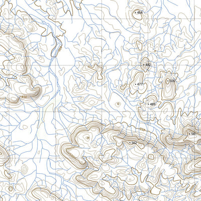 nswtopo 2350-S KENNETH RANGE & BEARUROO digital map
