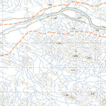nswtopo 2351-S ASHBURTON DOWNS & SEVEN MILE CREEK digital map