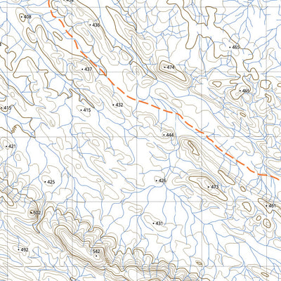 nswtopo 2352-S BEASLEY RIVER & ROCKLEA digital map