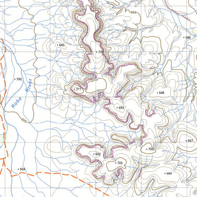 nswtopo 2353-N PALRA & CALIWINGA digital map