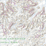 nswtopo 2355-S PYTHON POOL & MOUNT MONTAGU digital map
