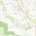 nswtopo 2428-1N PORONGURUP NORTH digital map