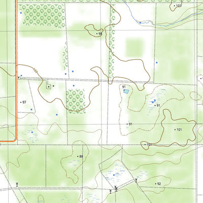 nswtopo 2428-2N OYSTER HARBOUR NORTH digital map