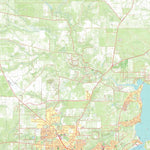 nswtopo 2428-2S OYSTER HARBOUR SOUTH digital map