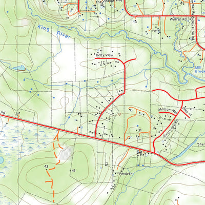 nswtopo 2428-2S OYSTER HARBOUR SOUTH digital map