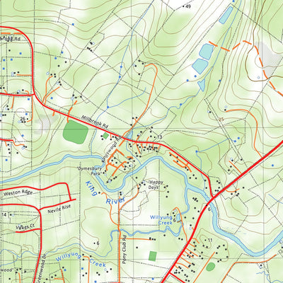 nswtopo 2428-2S OYSTER HARBOUR SOUTH digital map