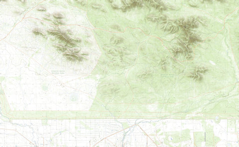 nswtopo 2429-2S MONDURUP SOUTH digital map