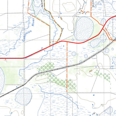 nswtopo 2430-N KATANNING & COYRECUP digital map