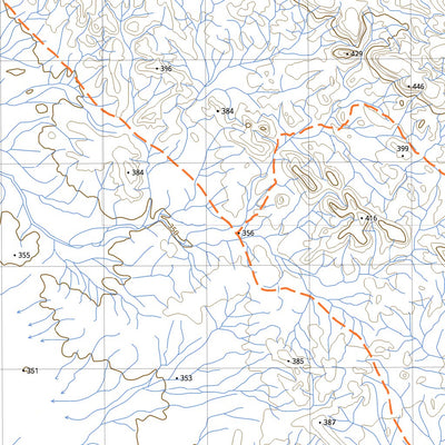 nswtopo 2451-S MOUNT MAGUIRE & LIMERICK HILL digital map