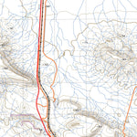 nswtopo 2452-N MOUNT LIONEL & TOM PRICE digital map