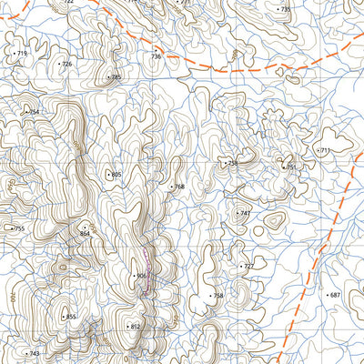 nswtopo 2452-S WALLARRA & MOUNT BENNETT digital map