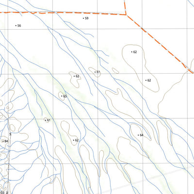 nswtopo 2455-N LANGWELL & CROYDON digital map