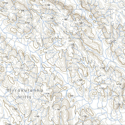 nswtopo 2456-S SHERLOCK & WHIM CREEK digital map