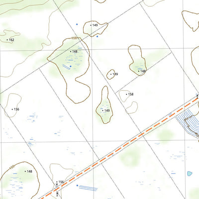 nswtopo 2528-1N GREEN RANGE NORTH digital map