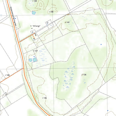 nswtopo 2528-1N GREEN RANGE NORTH digital map